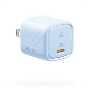 VOLTME 30ߥ 30W 1ݡ TypeC ֥롼 1ݡ /GaN(ⲽꥦ) ѡ V2093