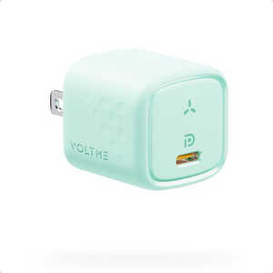 VOLTME 30ߥ 30W 1ݡ TypeC ֥롼 V2093 1ݡ /GaN(ⲽꥦ) ѡ V2094