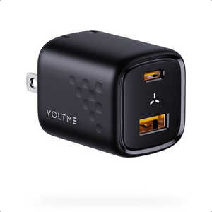 VOLTME Revo 30 ǥ奪 30W TypeCUSB-A 2ݡ  ޤꤿ߼ 2ݡ /GaN(ⲽꥦ) ѡ V2097