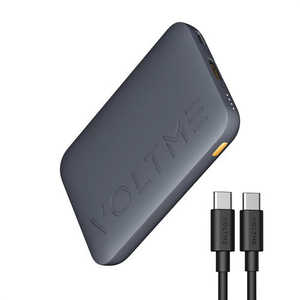 VOLTME ハイパーコア10K モバイルバッテリー 22.5W TypeC ＋ USB-A (10000mAh) ［USB Power Delivery対応］ B3023