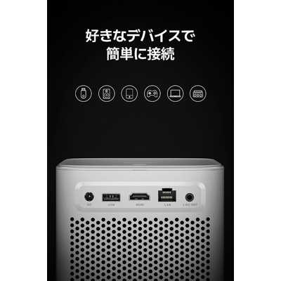 美品 Emotn N1 ミニ プロジェクター 小型 フルHD 1080P