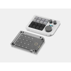 KIBU DOIO 片手デバイス KB16 マクロメタニカルキーボード / 片手キーボード / RGB VIA ホットスワップ / 16キー White KB16WHITE KIBU DOIO 片手デバイス KB16 マクロメタニカルキーボード / 片手キーボード / RGB VIA ホットスワップ / 16キー White KB16WHITE