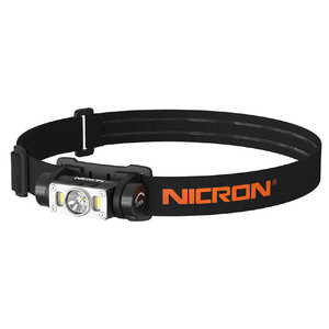 NICRON 小型アルミヘッドライト 500LM ブラック H11