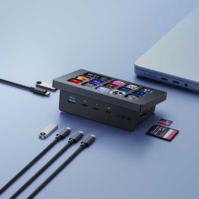 ストリームデッキ Ulanzi Deck Dock D200H Ulanzi D200H Stream Deck Dock ストリームデッキ A044 （専用ベースを