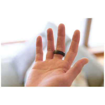 RINGCONN (リンコン) スマートリング 第2世代 US8号 マットブラック