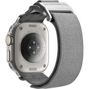 AULUMU A11 Apple Watch �V���[�Y�Ή��}�O�l�b�g�o���h �J�[�{���O���[/�V���o�[ A11-NL-SL-GY