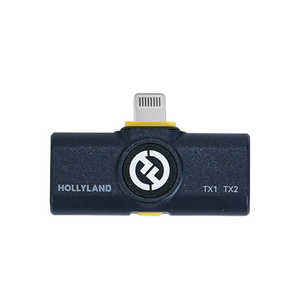HOLLYLAND LARK M2 Lightning Receiver (Shine Charcoal) LARKM2-LGTRcv-Char HOLLYLAND LARK M2 Lightning Receiver (Shine Charcoal) LARKM2-LGTRcv-Char
