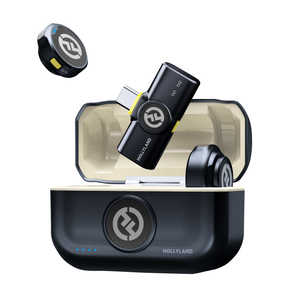 HOLLYLAND Lark M2 with USB-C Plug (DuoShine Charcoal) ワイヤレスラベリアマイクロホンシステム(USB-C) LarkM2USB-C(SC) HOLLYLAND Lark M2 with USB-C Plug (DuoShine Charcoal) ワイヤレスラベリアマイクロホンシステム(USB-C) LarkM2USB-C(SC)