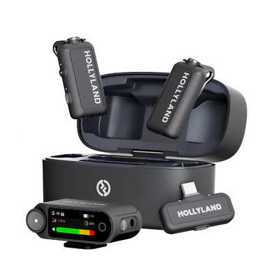 Hollyland Lark MAX 2 トランスミッター＆USB-Cレシーバー HOLLYLAND LARK MAX 2 Combo(スペースグレー、カメラレシーバー＋USB-C