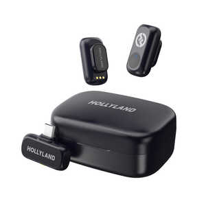HOLLYLAND LARK A1 Duo(スペースグレー、USB-Cレシーバー+充電ケース付)ワイヤレスマイク LARK-A1-Duo HOLLYLAND LARK A1 Duo(スペースグレー、USB-Cレシーバー+充電ケース付)ワイヤレスマイク LARK-A1-Duo