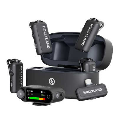 Hollyland Lark Max Wireless Lavalier Microphone System with