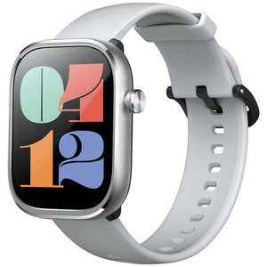 MIBRO スマートウォッチ Mibro Watch C4 大画面2.01インチ(日本正規品) シルバー SP380012-C24