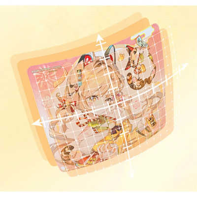 X-raypad Aqua Control Plus PORON NekoLuck Pink SOFT XL (450x400mm