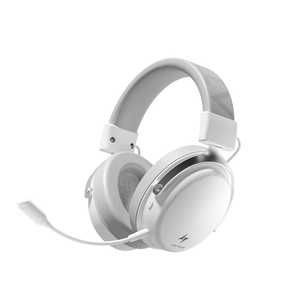 ATK �Q�[�~���O�w�b�h�Z�b�g Neptune N9 Pro eSports Gaming Wireless Headset �m���� / �w�b�h�o���h�^�C�v�n �z���C�g N9W