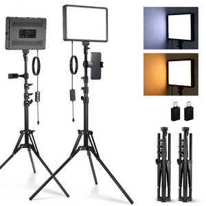 ruru　　Lighting ビデオライト ３本の値段 41Fy-tHAU7L.jpg_BO30,255,255,