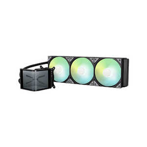 TRYX CPU顼 120mmեx3 LGA1851/1700/1200/115xAM5/AM4 PANORAMA SE ARGB 360 ֥å L-P360L-AM3M-G0K