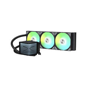 TRYX CPU顼 120mmեx3 LGA1851/1700/1200/115xAM5/AM4 PANORAMA ARGB 360 ֥å L-P360A-AS3M-G1K