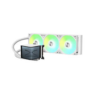 TRYX CPU顼 120mmեx3 LGA1851/1700/1200/115xAM5/AM4 PANORAMA ARGB 360 ۥ磻 L-P360A-AS3M-G1W