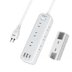 TESSAN USB�t���d���^�b�v �X�C���O�v���O 12�|�[�g �m2.0m / 9�� / �X�C�b�`�t��(�ꊇ) / 3�|�[�g�n PS02AJP