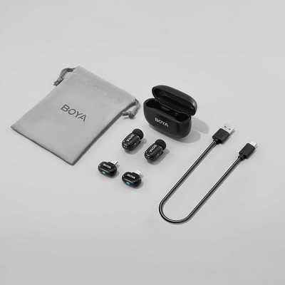 【未開封未使用】BOYA mini12 Lightning/Type-C対応 BOYA Wireless mic BOYA mini12 ボーヤミニ12 Lightning/Type-C対応 無