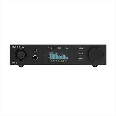 TOPPING フルバランスデスクトップDAC ＆ ヘッドホンアンプ DX5 II