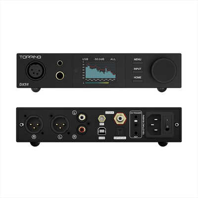 TOPPING フルバランスデスクトップDAC ＆ ヘッドホンアンプ DX5 II
