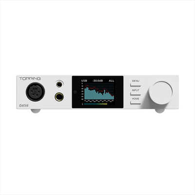 TOPPING フルバランスデスクトップDAC ＆ ヘッドホンアンプ DX5 II