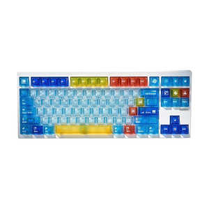 KEYMOJI (�L�[���W) Mondrian �N���A�L�[�L���b�v�Z�b�g �L�[���W �}���` kj-kcs-mondrian