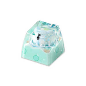 KEYMOJI Starry Candy - Mint Artisan Keycap ゲーミングキーキャップ グリーン kj-akc-stc-mint KEYMOJI Starry Candy - Mint Artisan Keycap ゲーミングキーキャップ グリーン kj-akc-stc-mint