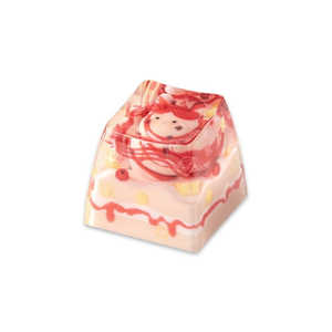 KEYMOJI Starry Candy - Cherry Artisan Keycap ゲーミングキーキャップ ピンク kj-akc-stc-cherry KEYMOJI Starry Candy - Cherry Artisan Keycap ゲーミングキーキャップ ピンク kj-akc-stc-cherry