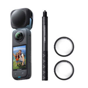 INSTA360 360륫 Insta360 X4 Ρܡɥå 4Kб / ɿ ֥å CINSABMA-X432