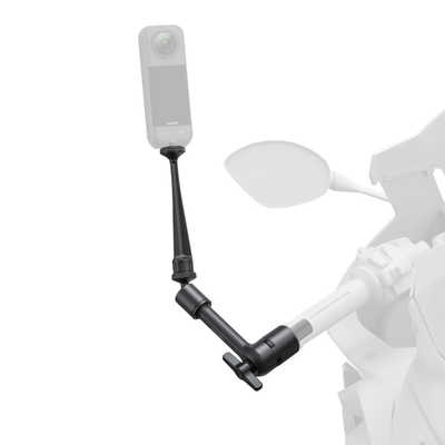 インスタより　専用 INSTA360 バイク用マジックアーム ブラック CINSEAVW の通販