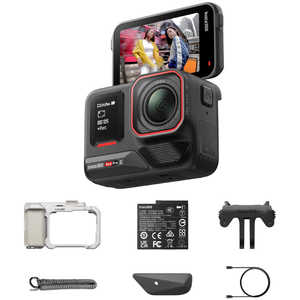 INSTA360 アクションカメラ Insta360 Ace Pro 2 ストリート撮影キット(シングルバッテリー：ムーンライト・シルバー) ［4K対応 / 防水］ ミッドナイトブラック CINSBBGA-ACEPRO248