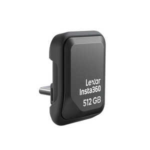 INSTA360 �N�C�b�N���[�_�[512GB �|�[�^�u��SSD �u���b�N CINSGAVA