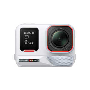 INSTA360 アクションカメラ Insta360 Ace Pro 2(シングルバッテリー) ［防水］ アークティックホワイト CINSBBGA-ACEPRO278