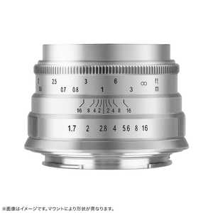 BRIGHTINSTAR 35mm F1.7 �}�C�N���t�H�[�T�[�Y�}�E���g �V���o�[ BS-35F17-M43-S