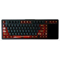 AULA L99 Dark Grey 画面付きゲーミングキーボード / 3.98インチ IPS