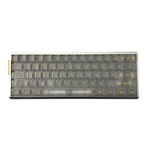 AULA ゲーミングキーボード CNCアルミボディ デュアル物理モード シングルバックライト プロ仕様 プロチーム監修プリセット Silver(有線) AG60SG-WS