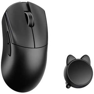 KIBU ゲーミングマウス Huan ［光学式 / 有線/無線(ワイヤレス) / 5ボタン / USB］ Black WL-HUAN-BLK