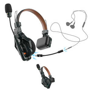 HOLLYLAND Solidcom C1 Pro 2�l�p(�}�X�^�[1�䃊���[�g2��) �C���C���[Ver. ���C�����X�C���J�� Solidcom C1 Pro In-Ear Version-2S