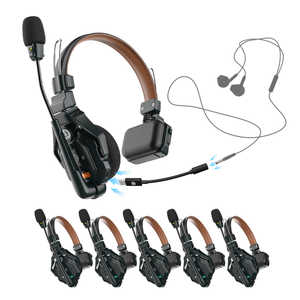 HOLLYLAND Solidcom C1 Pro 6�l�p(�}�X�^�[1�䃊���[�g5��) �C���C���[Ver. ���C�����X�C���J�� Solidcom C1 Pro In-Ear Version-6S