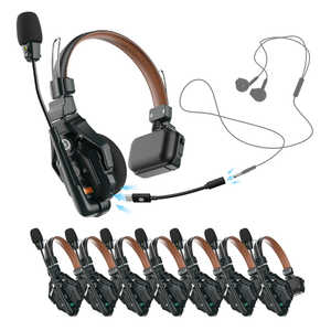 HOLLYLAND Solidcom C1 Pro 8�l�p(�}�X�^�[1�䃊���[�g7��) �C���C���[Ver. ���C�����X�C���J�� Solidcom C1 Pro In-Ear Version-8S