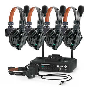 HOLLYLAND Solidcom C1 Pro HUB�t���Z�b�g(HUB1�䃊���[�g3��) �C���C���[Ver. ���C�����X�C���J�� Solidcom C1 Pro In-Ear Version-HUB 4S