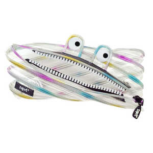 ZIPIT ジップイット zipit ペンケース ポーチ クリアモンスター.レインボー ZIPIT07 ZIPIT ジップイット zipit ペンケース ポーチ クリアモンスター.レインボー ZIPIT07