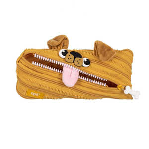 ZIPIT ジップイット zipit ペンケース DOG/ベージュ ZIPIT09 ZIPIT ジップイット zipit ペンケース DOG/ベージュ ZIPIT09