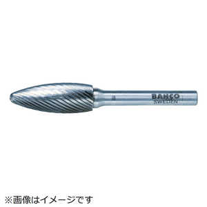 スナップオンツールズ 楕円形超硬ロータリーバーシングルカット BAHH1025M06