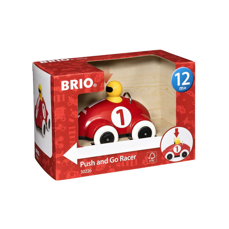 BRIO BRIO プッシュ&ゴー レーサーカー 30226 30226