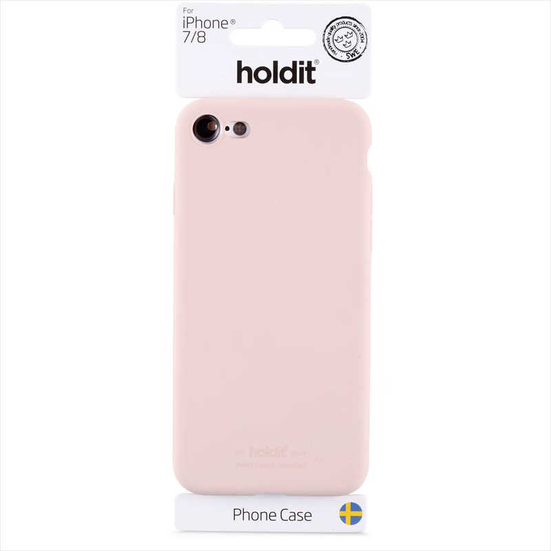 HOLDIT HOLDIT iPhone 8/7用 ソフトタッチシリコンケース 13844 ブラッシュピンク 13844 ブラッシュピンク