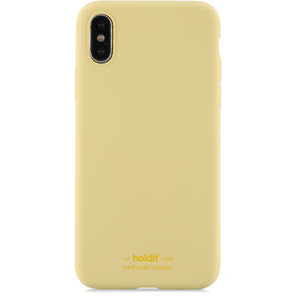 HOLDIT iPhoneXS/X用 ソフトタッチシリコーンケース 14058 Yellow