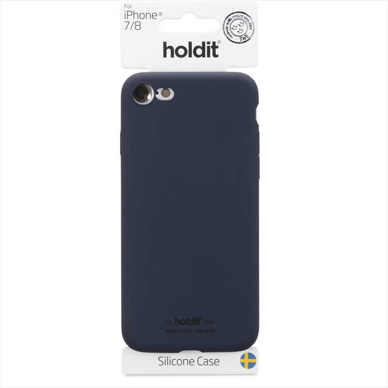HOLDIT HOLDIT iPhone 8/7用 ソフトタッチシリコンケース 14059 ネイビｰブルｰ 14059 ネイビｰブルｰ